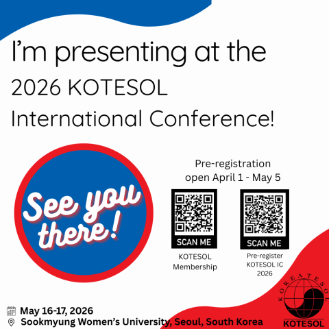 Presenter Badge (“I’m presenting…”)